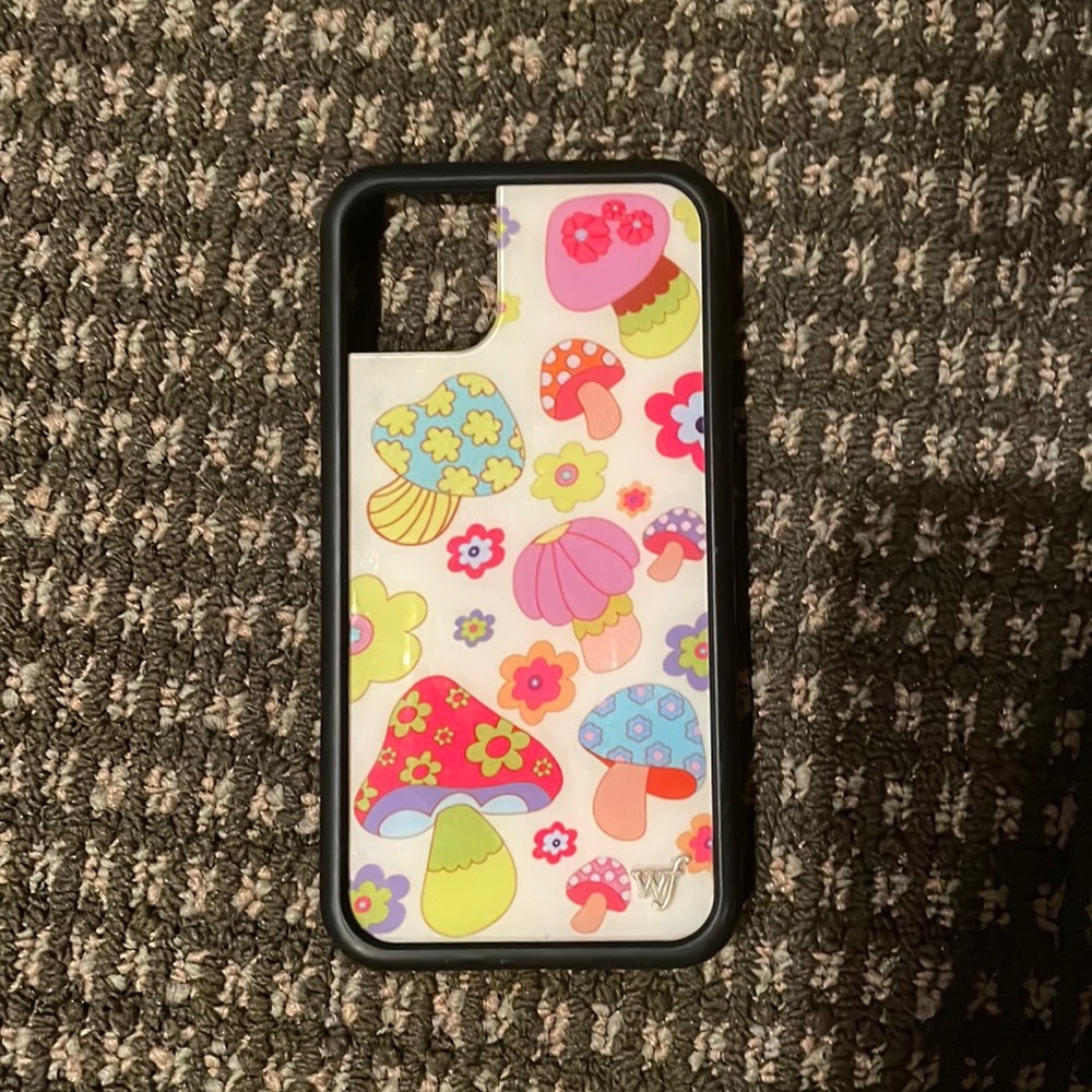 Cute Mushroom Wildflower Case iPhone 11
